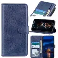 Mtp Products Samsung Galaxy A21s Lommebok-deksel med Magnetisk Lukning - Blå