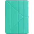 Mtp Products iPad 10.2 2019/2020/2021 Origami Stand Folio-etui - Cyan