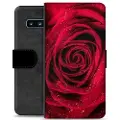 Mtp Products Samsung Galaxy S10 Premium Lommebok-deksel - Rose