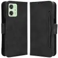 Mtp Products Motorola Moto G54 Lommebok-deksel med Kortholder - Svart