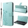 Mtp Products Butterfly Series iPhone XS Max Lommebok-deksel - Cyan