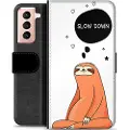 Mtp Products Samsung Galaxy S21 5G Premium Lommebok-deksel - Slow Down