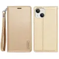 Mtp Products Hanman Minor iPhone 14 Lommebok-deksel - Gull