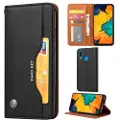 Mtp Products Kortsett-serien Samsung Galaxy A20e Lommebok-deksel - Svart