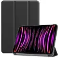 Mtp Products iPad Air 13 (2024) Tri-Fold Series Smart Folio-etui - Svart