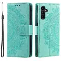 Mtp Products Samsung Galaxy A34 5G Mandala Series Lommebok-deksel - Grønn