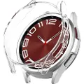 Mtp Products Samsung Galaxy Watch6 Classic Plastdeksel - 43mm - Gjennomsiktig