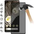 Mtp Products Google Pixel 7 Pro Privacy Full Cover Beskyttelsesglass - Svart Kant