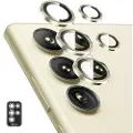 Mtp Products Samsung Galaxy S24 Ultra Hat Prince Kamera Linse Beskytter - Gul