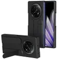 Mtp Products Oppo Find N5 Hybrid-deksel med armbånd og kickstand - Svart