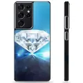 Mtp Products Samsung Galaxy S21 Ultra 5G Beskyttelsesdeksel - Diamant