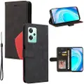 Mtp Products Bi-Color Series OnePlus Nord CE 2 Lite 5G Lommebok-deksel - Svart