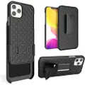 Mtp Products iPhone 12 mini Hybrid-deksel med Belteklemme - Svart