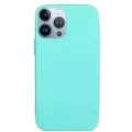 Mtp Products Mot Fingeravtrykk Matte iPhone 14 Pro Max TPU-deksel - Babyblå