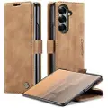 CASEME Samsung Galaxy Z Fold7 013 Series Lommebok-deksel - Brun