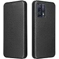 Mtp Products OnePlus Nord CE 2 Lite 5G Flip-deksel - Karbonfiber - Svart