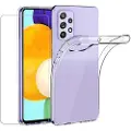 Saii 2-i-1 Samsung Galaxy A52 5G/A52s 5G TPU-deksel & Skjermbeskytter