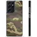 Mtp Products Samsung Galaxy S21 Ultra 5G Beskyttelsesdeksel - Kamuflasje