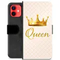 Mtp Products iPhone 12 mini Premium Lommebok-deksel - Dronning