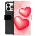 Mtp Products iPhone 13 Pro Premium Lommebok-deksel - Love