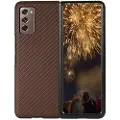 Mtp Products Samsung Galaxy Z Fold2 5G Hybrid-deksel - Carbon Fiber - Brun