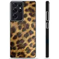 Mtp Products Samsung Galaxy S21 Ultra 5G Beskyttelsesdeksel - Leopard