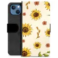 Mtp Products iPhone 13 Premium Lommebok-deksel - Solsikke