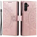 Mtp Products Samsung Galaxy A16 Mandala Series Lommebok-deksel - Roségull