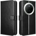 Mtp Products Huawei Mate 70 Lommebok-deksel med Magnetisk Lukning - svart
