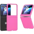 Mtp Products Motorola Razr 50 Plast Deksel - Varm Rosa