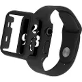 Mtp Products Apple Watch Series SE (2022)/SE/6/5/4 Plastdeksel med Skjermbeskytter - 40mm - Svart
