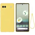 Mtp Products Google Pixel 6a Liquid Silikondeksel - Gul