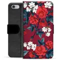 Mtp Products iPhone 6 / 6S Premium Lommebok-deksel - Vintage Blomster