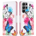 Mtp Products Samsung Galaxy S24 Ultra Wonder Series Lommebok-deksel - Sommerfugler