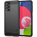 Mtp Products Samsung Galaxy A23 Mofi Carbon Fiber TPU-deksel - Svart