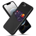 Mtp Products iPhone 16e KSQ Deksel med Kort Lomme - Svart