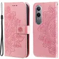 Mtp Products OnePlus Nord CE4 Lite/Oppo K12x Mandala Series Lommebok-deksel - Rosa