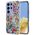 Mtp Products Samsung Galaxy S25 Ultra TPU-deksel med blomstermønster - Liljer