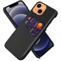 Mtp Products KSQ iPhone 13 Deksel med Kort Lomme - Svart