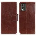 Mtp Products Nokia C32 Elegant Series Lommebok-deksel - Brun