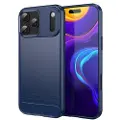 Mtp Products iPhone 17 Pro Max Børstet TPU-deksel - karbonfiber - blå