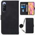 Mtp Products Line-serien Sony Xperia 10 III, Xperia 10 III Lite Lommebok-deksel - Svart