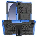 Mtp Products Samsung Galaxy Tab A9 Anti-Slip Hybrid-deksel med Stativ - Blå / Svart