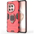 Mtp Products OnePlus 12R/Ace 3 Hybrid-deksel med Ringholder - Rød