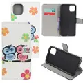 Mtp Products Style Series iPhone 11 Lommebok-deksel - Ugler