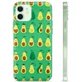 Mtp Products iPhone 12 TPU-deksel - Avokadomønster