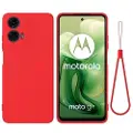 Mtp Products Motorola Moto G24 Power Liquid Silikondeksel - Rød