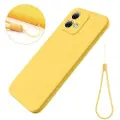 Mtp Products Motorola Moto G84 Liquid Silikondeksel - Gul