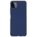 Mtp Products Mot Fingeravtrykk Matte Samsung Galaxy A22 5G, Galaxy F42 5G TPU-deksel - Mørkeblå