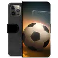 Mtp Products iPhone 12 Pro Max Premium Lommebok-deksel - Fotball